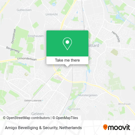 Amigo Beveiliging & Security map