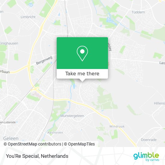 You'Re Special map