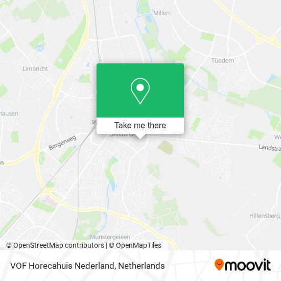 VOF Horecahuis Nederland map