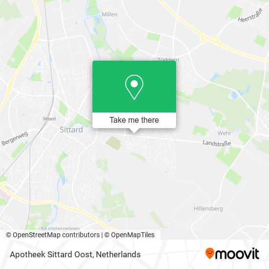 Apotheek Sittard Oost map