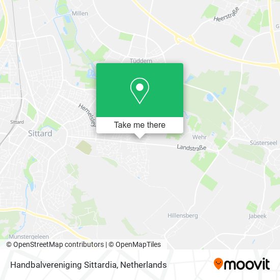 Handbalvereniging Sittardia map