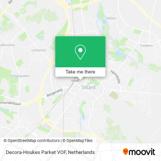 Decora-Houkes Parket VOF map