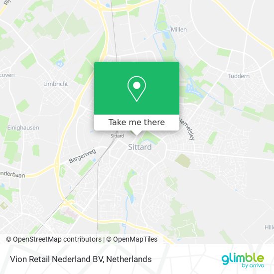 Vion Retail Nederland BV map