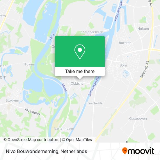 Nivo Bouwonderneming map