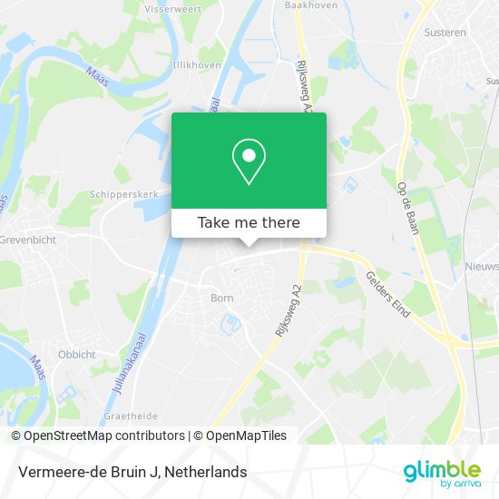 Vermeere-de Bruin J map