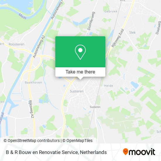 B & R Bouw en Renovatie Service map