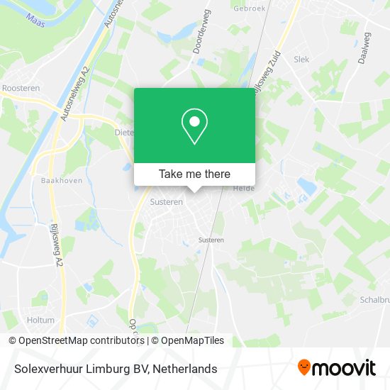 Solexverhuur Limburg BV map