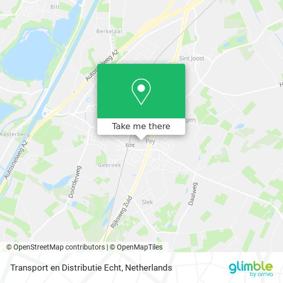 Transport en Distributie Echt Karte