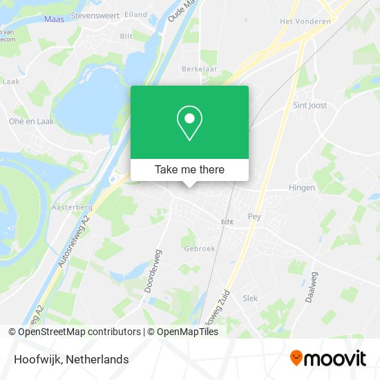 Hoofwijk Karte