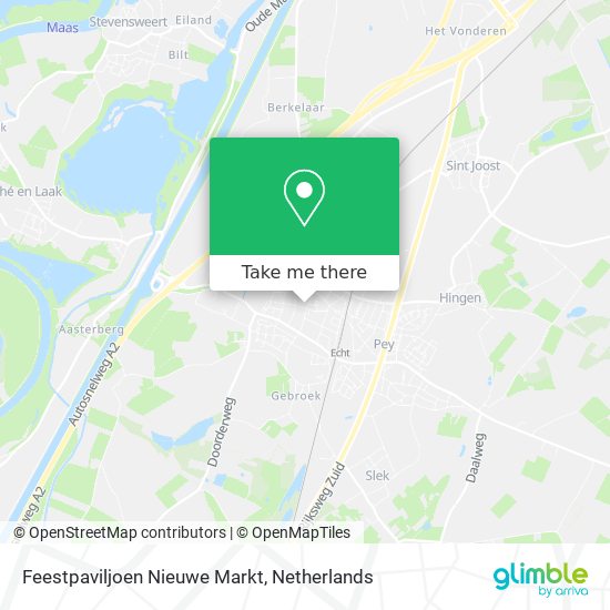 Feestpaviljoen Nieuwe Markt map