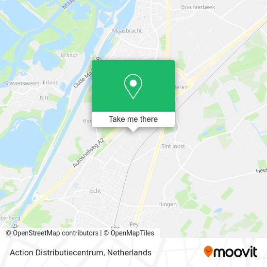Action Distributiecentrum map