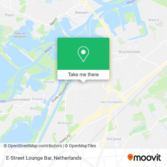 E-Street Lounge Bar map
