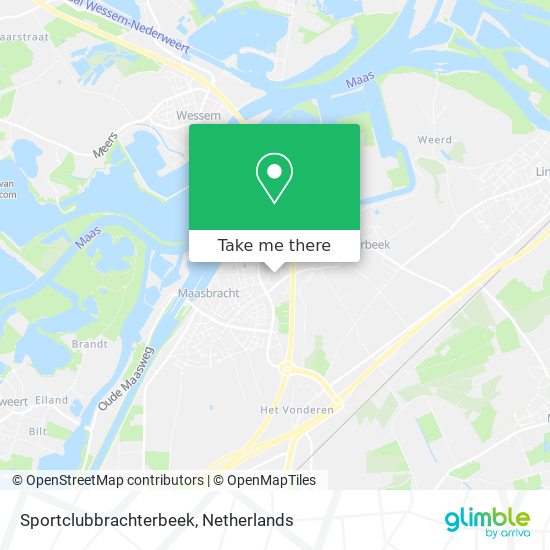 Sportclubbrachterbeek map