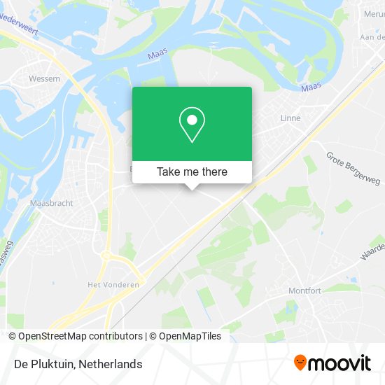 De Pluktuin map