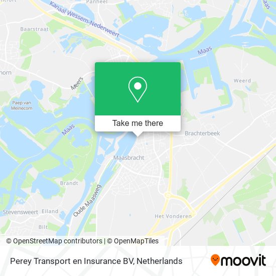 Perey Transport en Insurance BV map