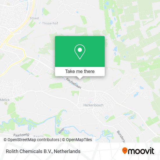 Rolith Chemicals B.V. map