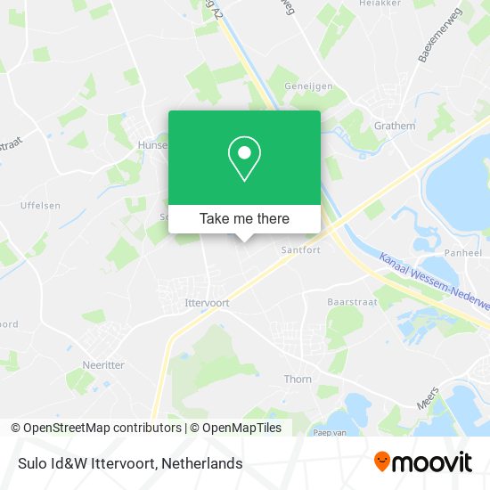 Sulo Id&W Ittervoort map