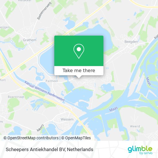 Scheepers Antiekhandel BV map