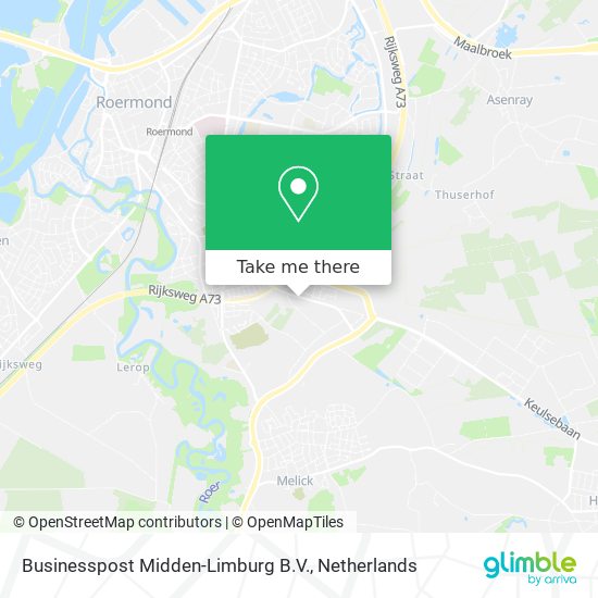 Businesspost Midden-Limburg B.V. map