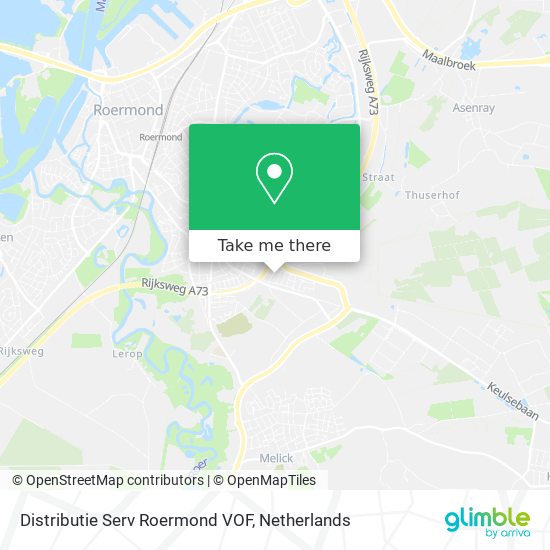 Distributie Serv Roermond VOF map