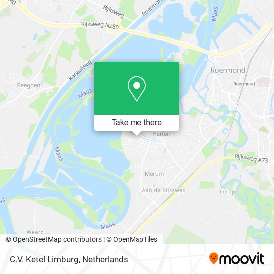 C.V. Ketel Limburg Karte