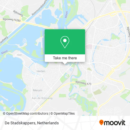 De Stadskappers map