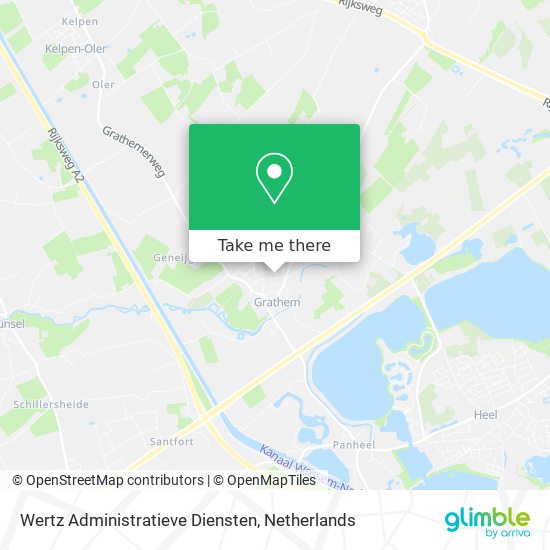 Wertz Administratieve Diensten map