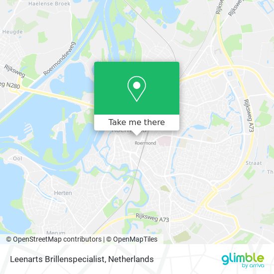 Leenarts Brillenspecialist map