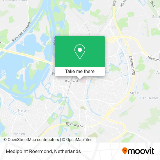 Medipoint Roermond map
