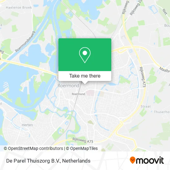 De Parel Thuiszorg B.V. Karte