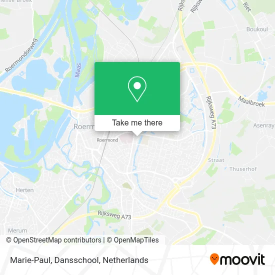 Marie-Paul, Dansschool map