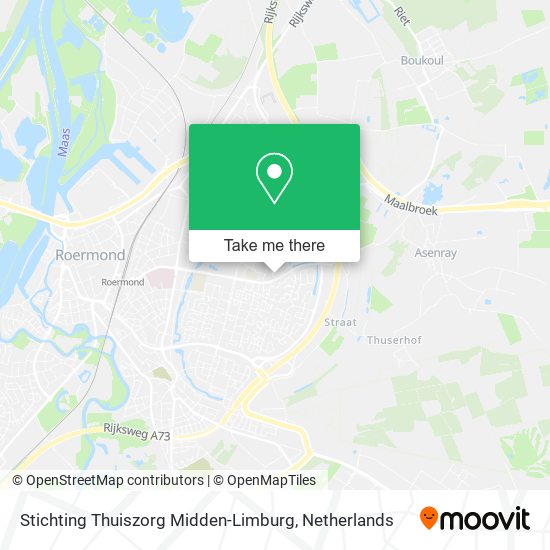 Stichting Thuiszorg Midden-Limburg map