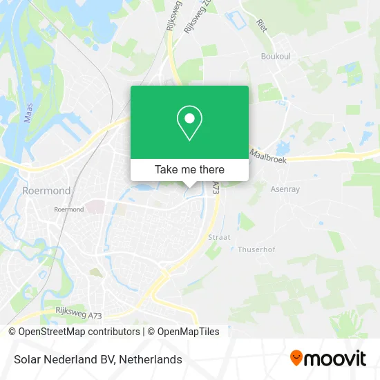 Solar Nederland BV map