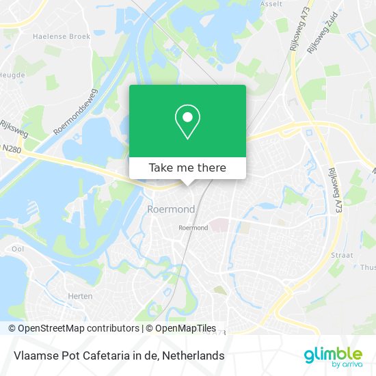 Vlaamse Pot Cafetaria in de map