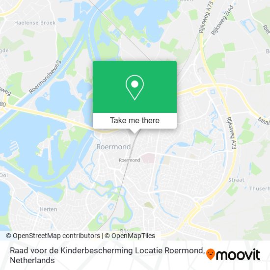 Raad voor de Kinderbescherming Locatie Roermond map