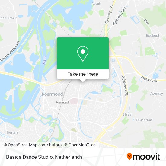 Basics Dance Studio map