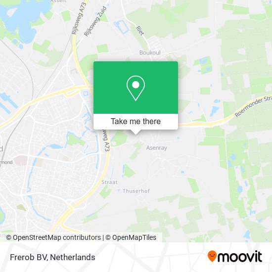 Frerob BV map