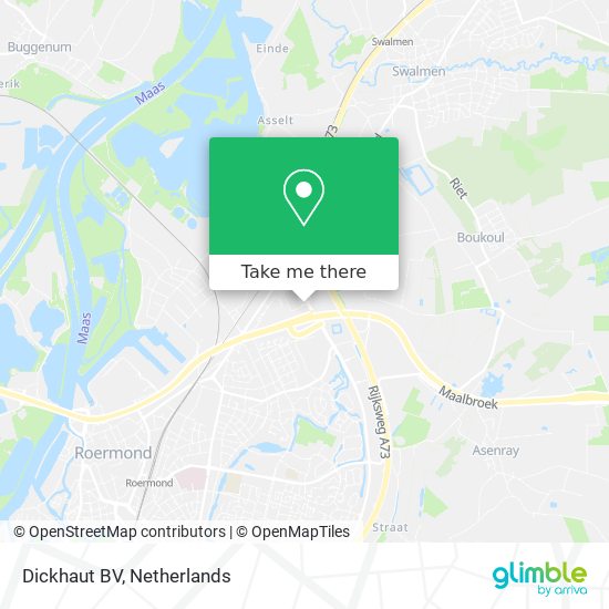 Dickhaut BV map