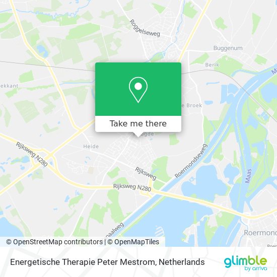 Energetische Therapie Peter Mestrom map