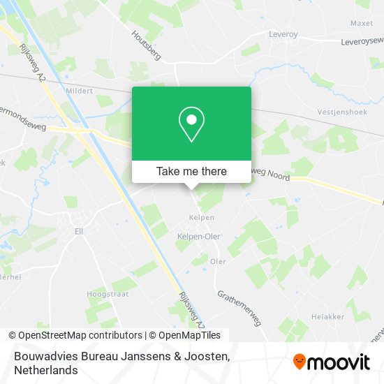 Bouwadvies Bureau Janssens & Joosten map