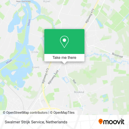 Swalmer Strijk Service map