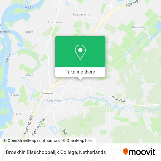 Broekhin Bisschoppelijk College map