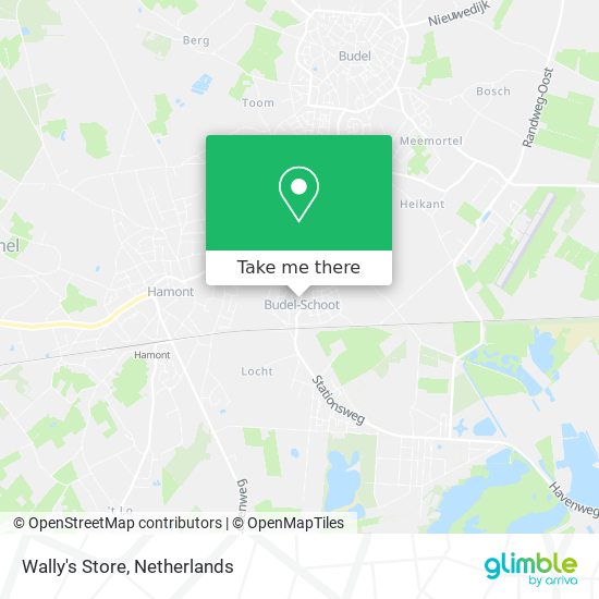 Wally's Store map