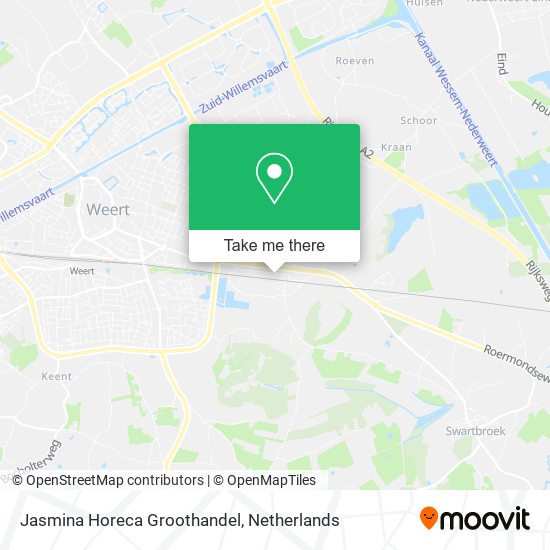 Jasmina Horeca Groothandel map