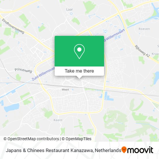 Japans & Chinees Restaurant Kanazawa map
