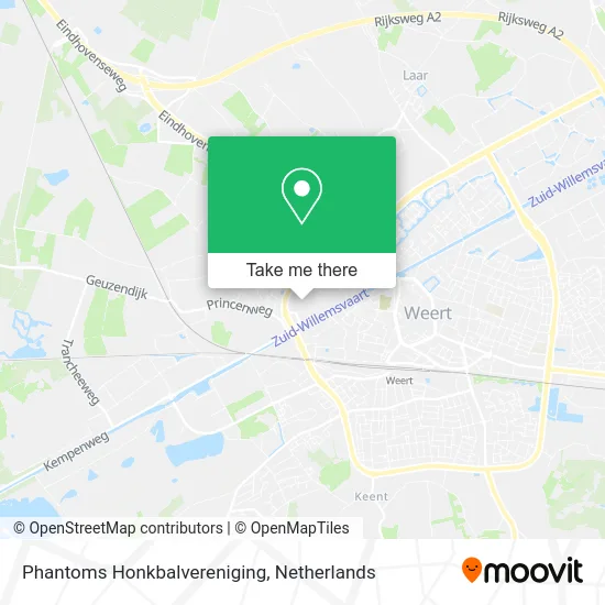 Phantoms Honkbalvereniging map