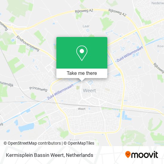 Kermisplein Bassin Weert Karte