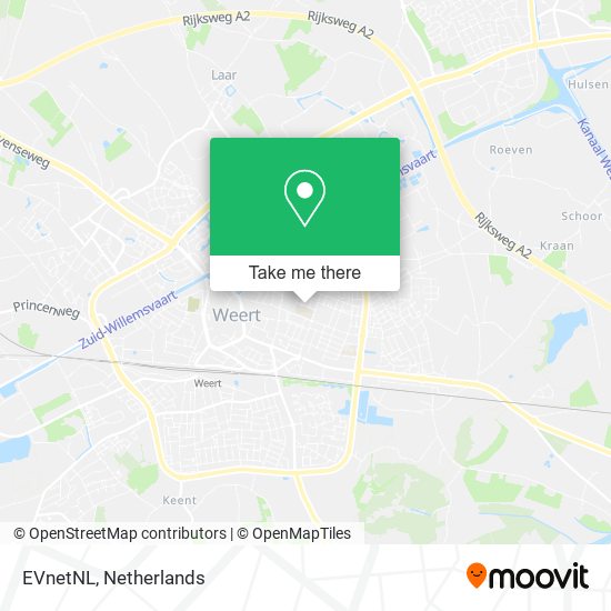 EVnetNL map