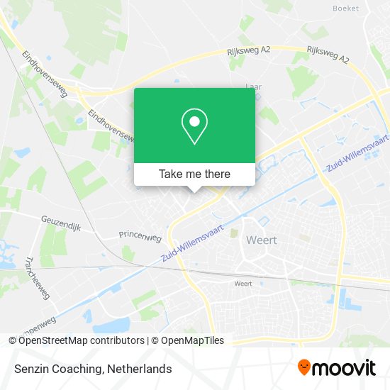 Senzin Coaching map