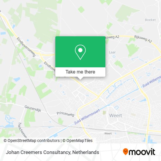 Johan Creemers Consultancy map